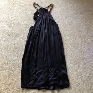 Black and Gold Chained Dress